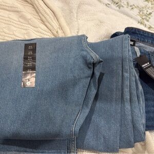 Classic Light Blue Slim Jeans for Men